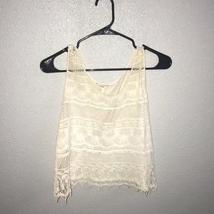 Laced White Tank ✨